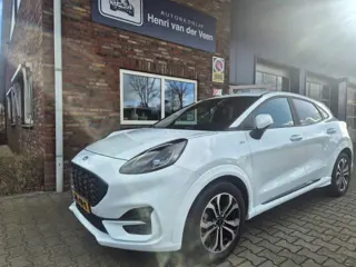 FORD PUMA 1.0 EB HYB. ST-LINE Stuur/stoel verwarming, Carplay, Camera, ALL IN prijs.