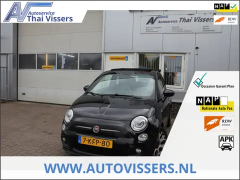 Fiat 500 0.9 TwinAir 500S Cabrio Automaat Leder LMV Pdc Apk 30-3-27