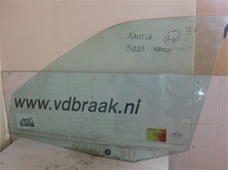 Citroen Xantia 1993-2002 Portierruit links voor