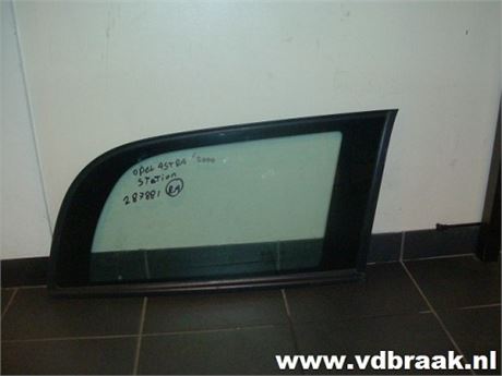 Opel Astra Caravan 1998-2004 Zijruit rechts achter
