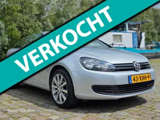 Volkswagen Golf Cabriolet 1.2 TSI BlueMotion Cabriolet 2e eigenaar dealer onderhouden navigatie crui