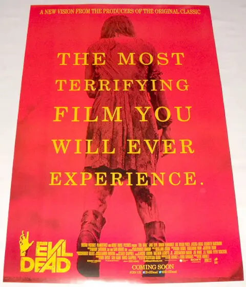 EVIL DEAD filmposter.