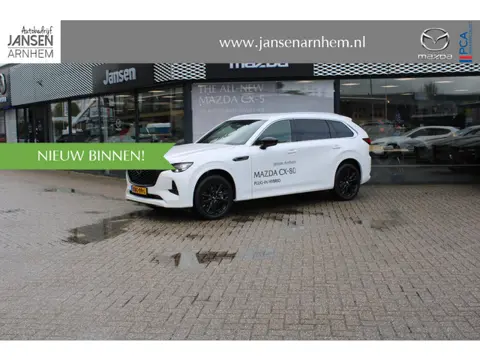 Mazda CX-80 2.5 e-SkyActiv PHEV Homura 6p. , Demo Auto, 1000 KM, Demovoordeel €11.940,-, Adap.Cruise