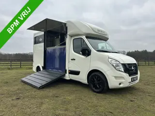 Nissan NV400 2-paards paardenvrachtwagen B-rijbewijs NIEUW & BPM VRIJ!