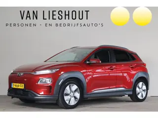 Hyundai KONA EV Premium 64 kWh SOH 100% Elek.Stoel + Leder I Stoel Verw.+Koeling
