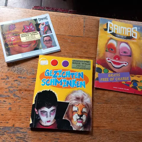 schminkboeken - grimas - boekjes
