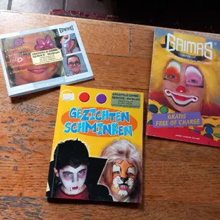 schminkboeken - grimas - boekjes