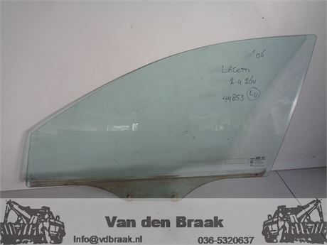 Chevrolet Lacetti 2004-2010 Portierruit links voor