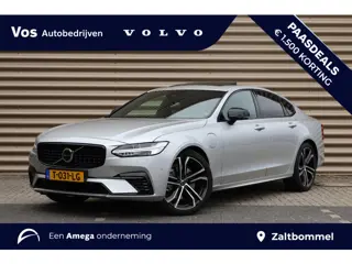Volvo S90 T8 AWD R-Design | Luchtvering | Schuif/kantel-dak | Gelaagd Glas | 360 Camera | Elektr. tr