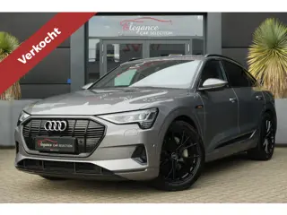 Audi e-tron Sportback 55 quattro Advanced Edition Plus 95 kWh 408pk Panoramadak/Stoelverwarming/Trek