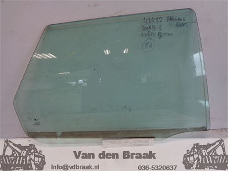 Saab 9-3 5 deurs Hb 1998-2002 Portierraam rechtsachter