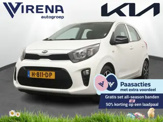 Kia Picanto 1.0 MPi ComfortPlusLine - Airco - Radio - Apple/Android Carplay - Fabrieksgarantie tot 0