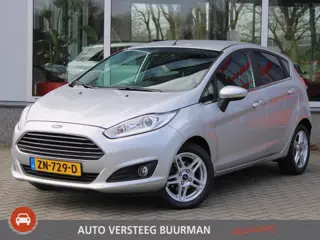 Ford Fiesta 1.0 EcoBoost Titanium Automaat 2e Eigenaar, Trekhaak, Voorruitverwarming, Climate Contro