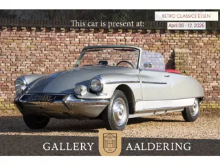 Citroën DS19 "Le Caddy" Cabriolet - "€53.000,- recently invested" Original Chapron Le Caddy - Comes 