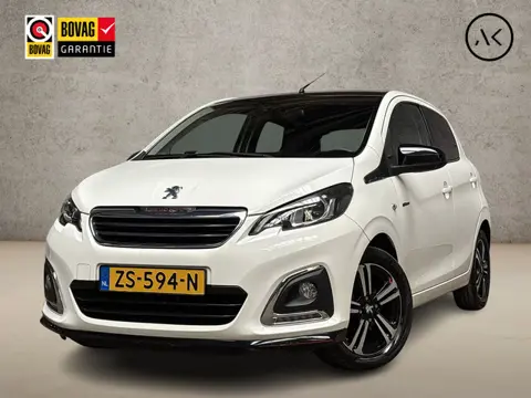 Peugeot 108 1.0 e-VTi GT-Line (NAVIGATIE, CLIMATE, LEDER, SPORTSTOELEN, KEYLESS START, CAMERA, GETIN