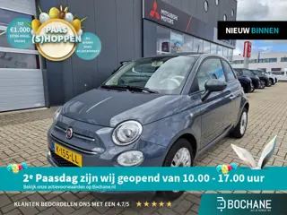 Fiat 500 1.0 Hybrid Lounge  | Airco | Apple CarPlay / Android Auto navigatie | Bluetooth |