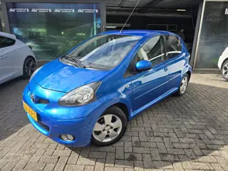 Toyota Aygo 1.0-12V Dynamic Blue | 2E EIGENAAR | 12MND GARANTIE | ANDROID | AIRCO | ELEC RAMEN | LMV