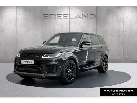 Land Rover Range Rover Sport P400e SE Panoramadak | 21 inch Gloss black Santorini Black / Ebony