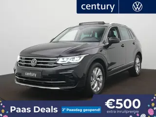 Volkswagen Tiguan 1.4 TSI eHybrid Elegance Automaat - Panoramisch schuif-kanteldak - Leer - 360 came