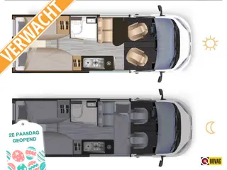 Rapido Dreamer D68 640 2X BED-9G AUTO+LEVELSYST