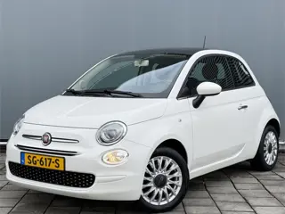 Fiat 500 BWJ 2018 | 0.9 TwinAir 81PK Turbo Lounge | PANO DAK | CLIMA | NAVI | CRUISE | CARPLAY | LIC