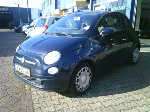 Fiat 500 1.4-16V Pop 2010 Automaat Blauw Airco Elek ramen