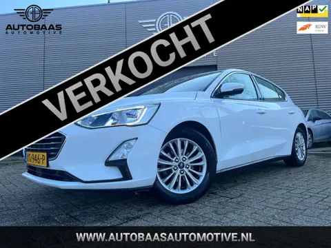 Ford Focus 1.0 EcoBoost Titanium AUTOMAAT+NL-AUTO+NAP+1EIG+NAVI+CLIMATE CONTROL+CRUISECONTROL+PARKEE