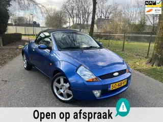 Ford Streetka 1.6 First Edition | CABRIO | Leder+Stoelverw. | GEINIG VOOR WEINIG