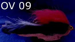 Deel 2) 3 stuks OV Snoekstreamers voor Spinhengel/Baitcaster € 10,30 per stuk