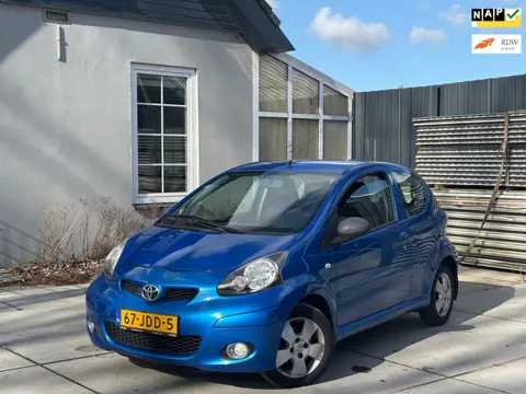 Toyota Aygo 1.0-12V Dynamic Blue | Nieuwe APK | Automaat | Airco | El. Ramen | Inruilauto, zo mee!