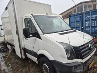 Volkswagen Crafter 35 2.0 TDI bakwagen laadklep N1 1250kg laadvermogen meubelbak zeer goed EURO5 ZIJ
