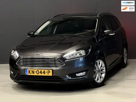 Ford Focus Wagon 1.0 Titanium DODEHOEK|PARKASSIST|6-BAK|LED | KEURIGE AUTO !