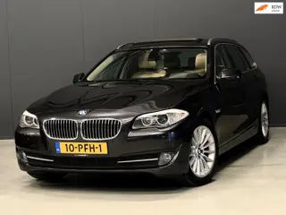 BMW 5-serie Touring 523i Executive AUTOMAAT PANODAK|HEAD-UP|LEDER|NAVI | KEURIGE AUTO !