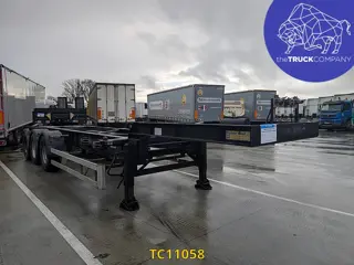 TURBOS HOET Tank chassis Gooseneck (bj 2009)