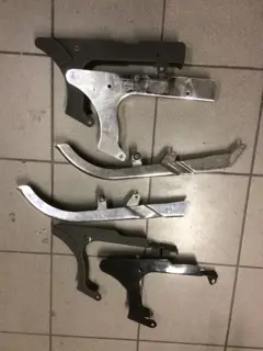 Harley EVO/TWINCAM softailframe lower beltbescherming