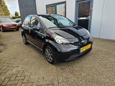 Toyota Aygo 1.0-12V 5DRS 2007 Zwart|Airco