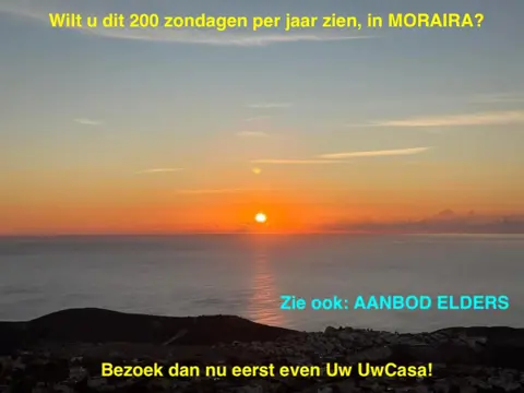 Uw eigen Appartement aan zee in MORAIRA met veel