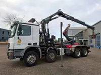 Mercedes-Benz Actros 3241 / 8X4 / HIAB 144B-2 / REMOTE / ROTATOR / 20TON HOOK / 2XBIG AXLE / FULL-ST