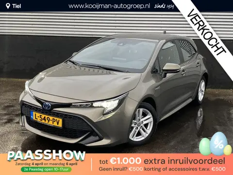 Toyota Corolla 1.8 Hybrid Active NL Auto, 1e eign. BTW-auto, Navigatie Apple CarPlay/Android Auto, a