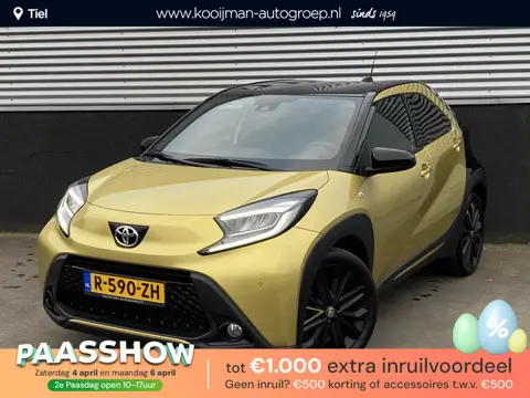 Toyota Aygo X 1.0 VVT-i MT Premium NL-auto vol luxe, boekjes compleet, dealer onderhouden! Stoelverw