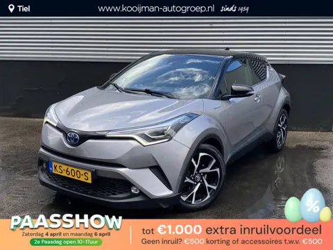 Toyota C-HR 1.8 Hybrid Bi-Tone Plus Stoel- & stuurverarming, navigatie, dodehoek detectie, JBL Premi