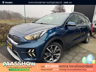 Kia Niro 1.6 GDi Hybrid DynamicPlusLine Dodehoeksensor, Stoel/Stuurverwarming, Adaptieve Cruise Cont