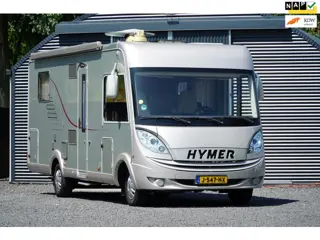 Hymer B698 SL Queensbed Hefbed Garage Airco {Luchtvering} C1