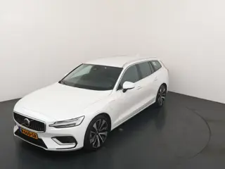 Volvo V60 2.0 T6 Plug-in hybrid AWD 350 pk Essential Bright | Leer | Camera | Google Navi | Adapt. c