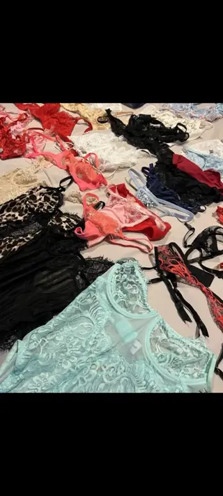 Gedragen LUXE Lingerie pakket maat M 50 stuks t.me/CSSAMISS