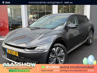 Kia EV6 Plus 77.4 kWh Trekhaak 13-polig, stoel ventilatie, stuur- & stoelverwarming, achterbank verw