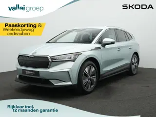 Skoda Enyaq iV 60 179 pk | Warmtepomp | Trekhaak | Leder | Geheugenstoel | 360 Camera | Stuur-/stoel