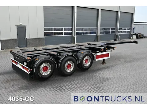 D-Tec FT-43-03V | 2x20-30-40-45ft HC * SAF/DISC * 2x LIFT AXLE * 3x EXTENDABLE * NL TRAILER