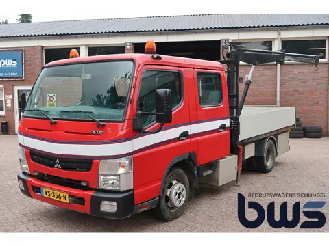 Mitsubishi Canter 3C13 3.0 DI 340 Dub.cab / Kraan / Airco / 103 dKm / 6 pers