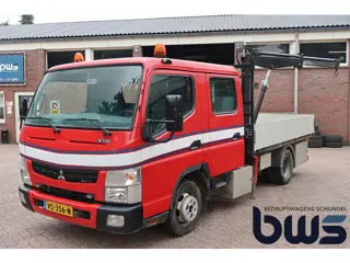 Mitsubishi Canter 3C13 3.0 DI 340 Dub.cab / Kraan / Airco / 103 dKm / 6 pers